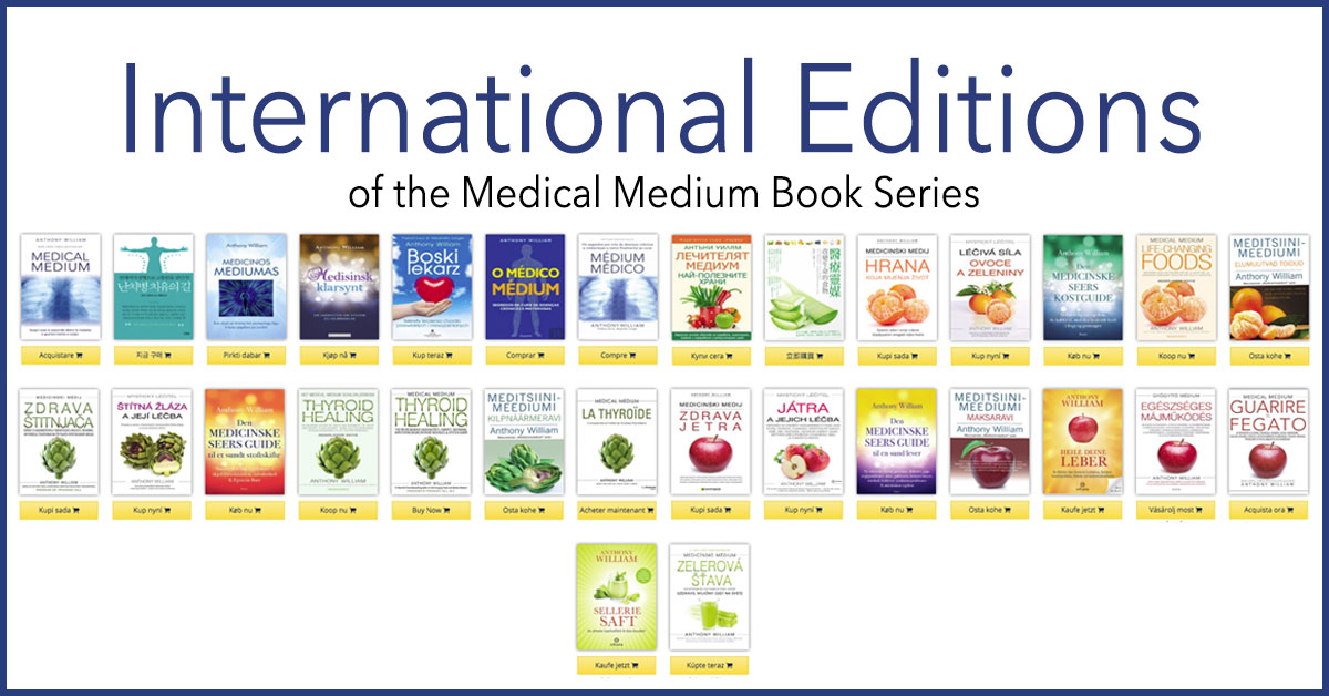 International Versions of the Medical Medium Books