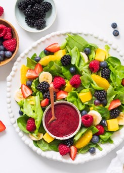 Leafy Green & Berry Salad