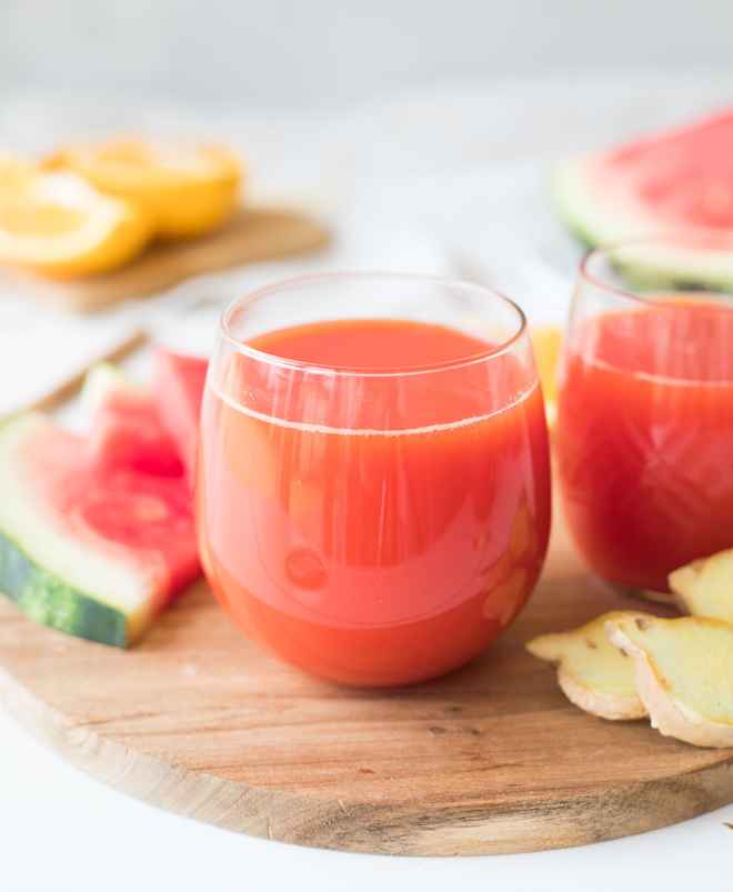 Watermelon, Orange, Turmeric & Ginger Juice