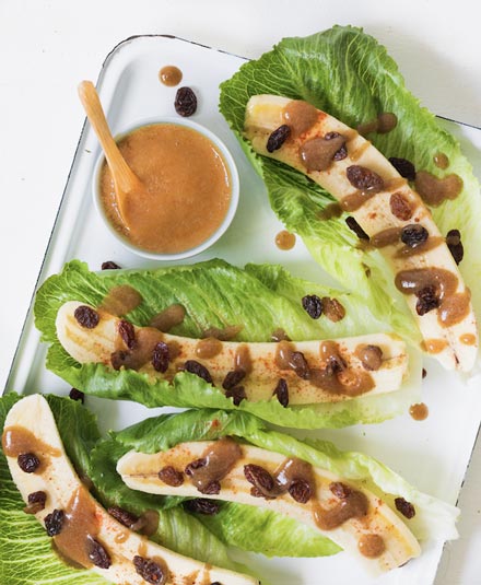 Banana Lettuce Boats