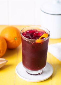 Honey, Orange, & Wild Blueberry Refresher