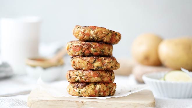 Carrot, Zucchini, & Potato Patties