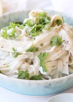 Cauliflower Alfredo Fettucine 