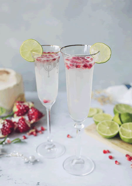 Champagne Mocktail 