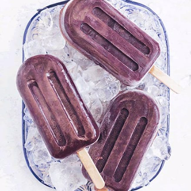 Elderberry Popsicles 