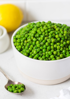 Garlic & Herb Peas