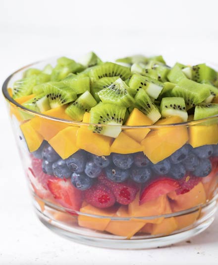 Layered Fruit Salad