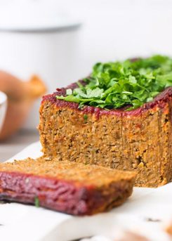 Lentil Vegetable Loaf