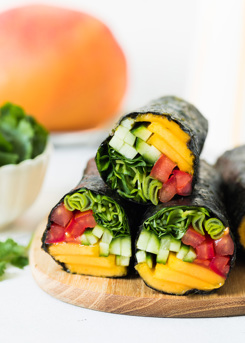 Mango Nori Wraps