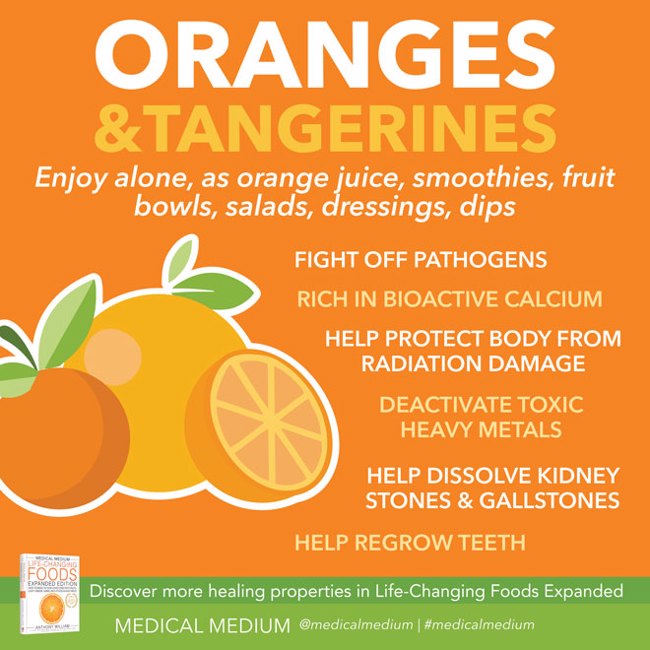 Oranges & Tangerines: Calcium-Rich Foods