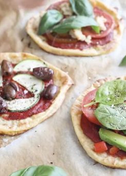 Potato Crust Pizzas