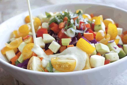 Rainbow Chopped Salad