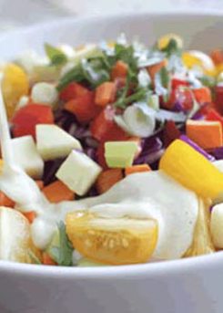 Rainbow Chopped Salad