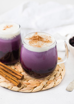 Wild Blueberry Latte