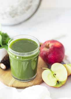 Burdock, Apple & Spinach Juice