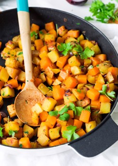 Butternut Potato Hash