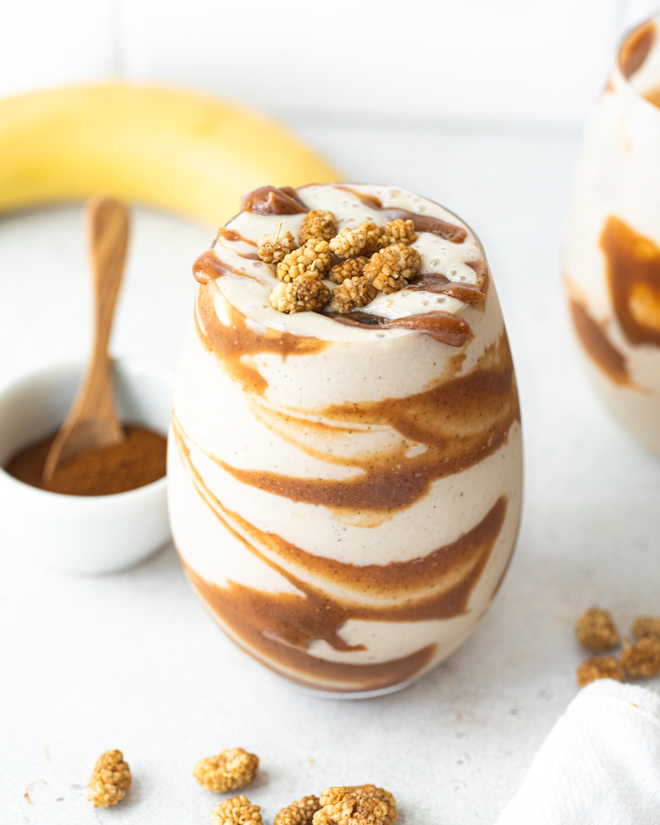 Caramel Date Chaga Shake