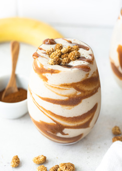 Caramel Date Chaga Shake
