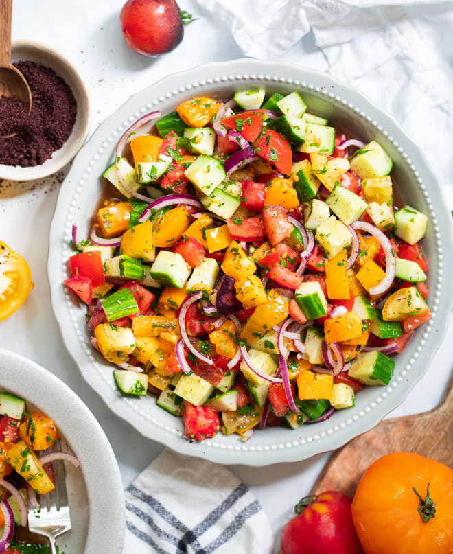 Mediterranean Tomato Salad