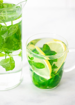 Mint Tea & Water