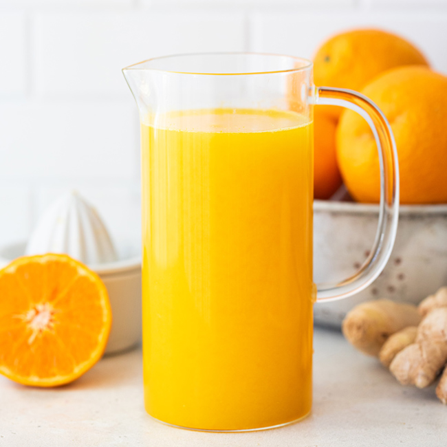Orange/ Tangerine Juice With Ginger