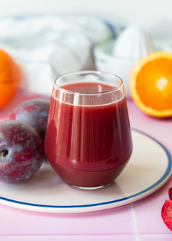 Plum Orange Juice