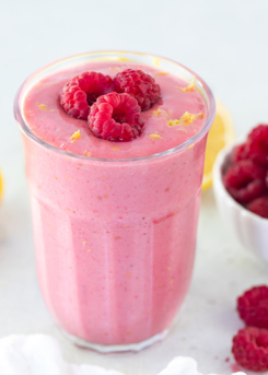 Raspberry Lemon Smoothie