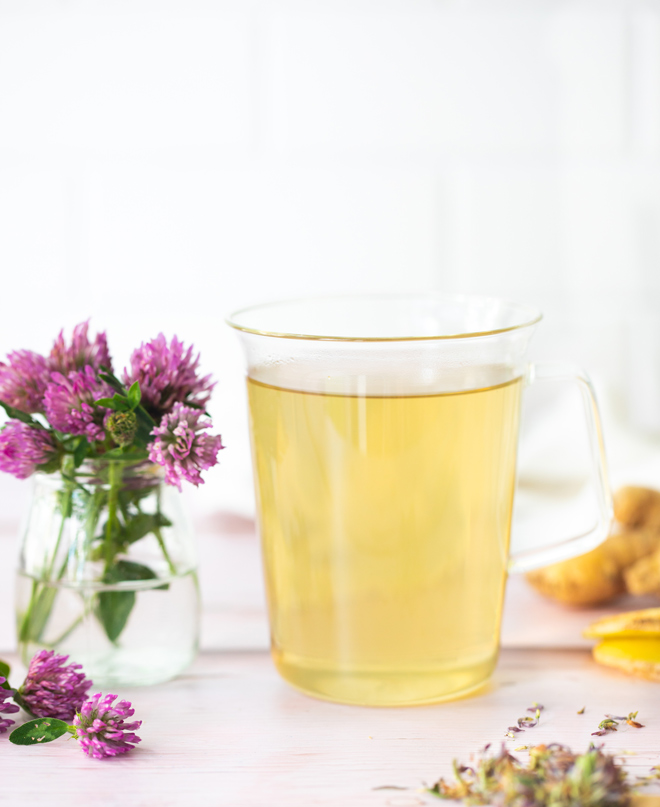 Red Clover & Ginger Tea