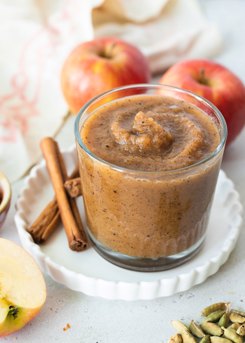 Spiced Chaga Apple or Pear Sauce