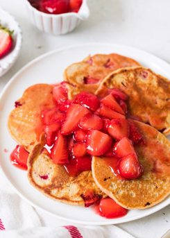 Strawberry Pancakes