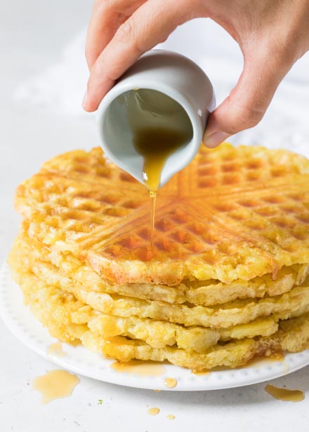 Breakfast Potato Waffles 