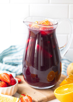 Wild Blueberry Orange Sangria