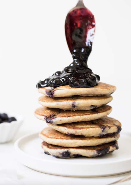 Wild Blueberry Pancakes 